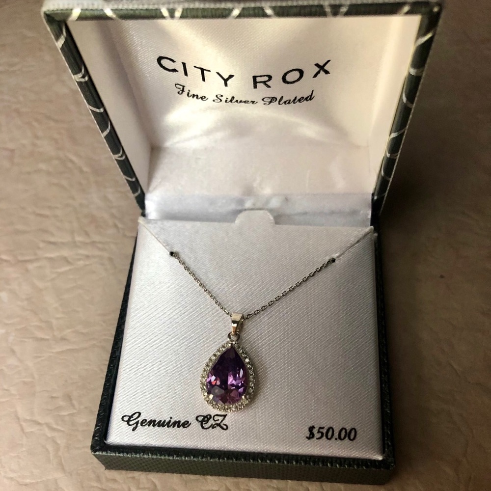 CZ necklace